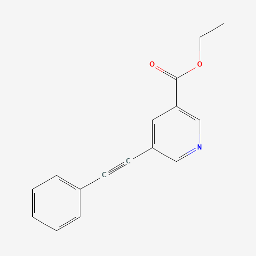 ETHYL 5-(2-PHENYLETH-1-YNYL)NICOTINATE (CAS: 175203-65-3) - Related Chemical Product