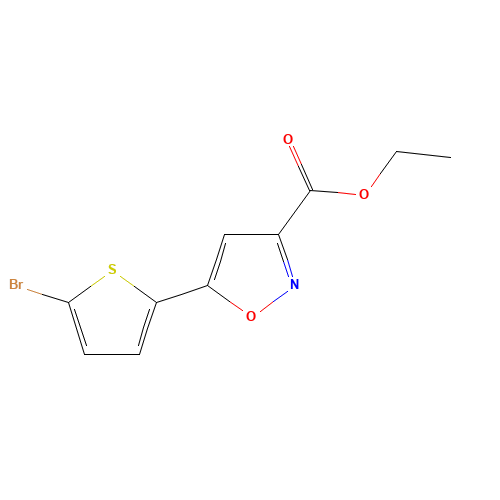 ETHYL 5-(5-BROMO-2-THIENYL)-3-ISOXAZOLECARBOXYLATE (CAS: 423768-50-7) - Related Chemical Product