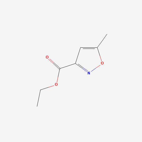 ETHYL 5-METHYLISOXAZOLE-3-CARBOXYLATE (CAS: 3209-72-1) - Chemical Structure and Molecular Formula 