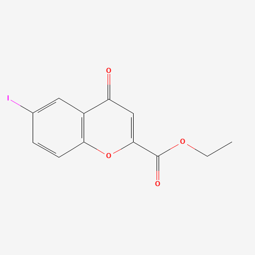 ETHYL 6-IODO-4-OXO-4H-CHROMENE-2-CARBOXYLATE (CAS: 35204-44-5) - Related Chemical Product