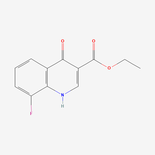 ETHYL 1,4-DIHYDRO-8-FLUORO-4-OXOQUINOLINE-3-CARBOXYLATE (CAS: 71083-06-2) - Related Chemical Product