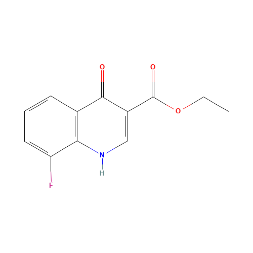 ETHYL 1,4-DIHYDRO-8-FLUORO-4-OXOQUINOLINE-3-CARBOXYLATE (CAS: 71083-06-2) - Related Chemical Product