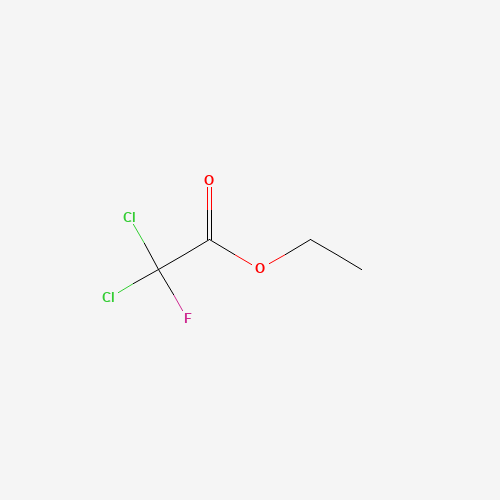 ETHYL DICHLOROFLUOROACETATE (CAS: 383-61-9) - Chemical Structure and Molecular Formula 