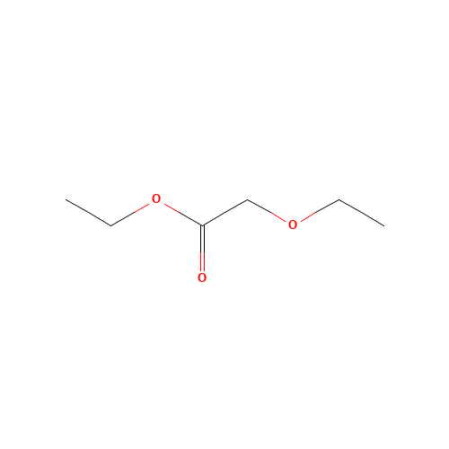 Ethyl ethoxyacetate (CAS: 817-95-8) - Chemical Structure and Molecular Formula 
