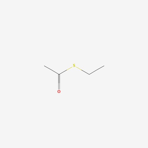 Ethanethioic acid S-ethyl ester (CAS: 625-60-5) - Chemical Structure and Molecular Formula 