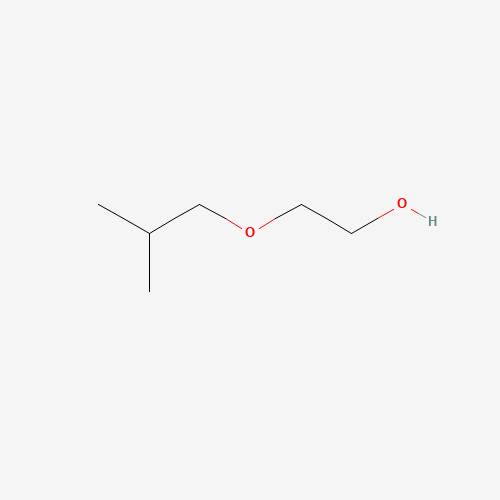 ETHYLENE GLYCOL MONOISOBUTYL ETHER (CAS: 4439-24-1) - Chemical Structure and Molecular Formula 