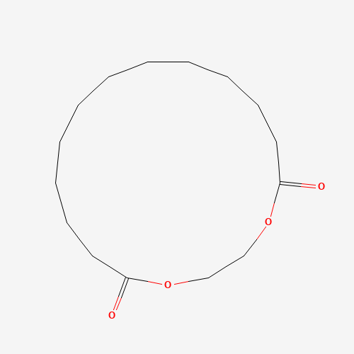 Ethylene brassylate (CAS: 105-95-3) - Chemical Structure and Molecular Formula 