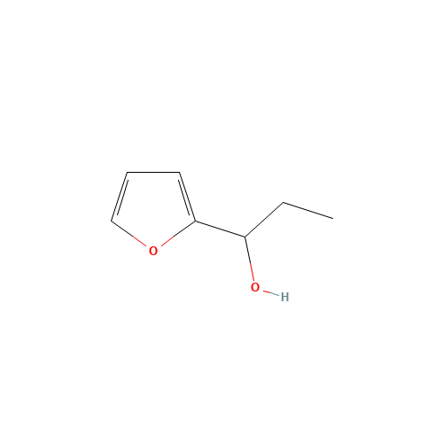 alpha-ethylfuran-2-methanol (CAS: 4208-61-1) - Chemical Structure and Molecular Formula 