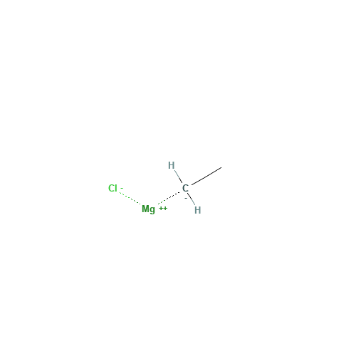 Ethylmagnesium chloride (CAS: 2386-64-3) - Chemical Structure and Molecular Formula 