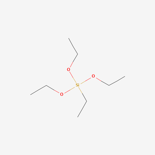 Ethyltriethoxysilane (CAS: 78-07-9) - Chemical Structure and Molecular Formula 