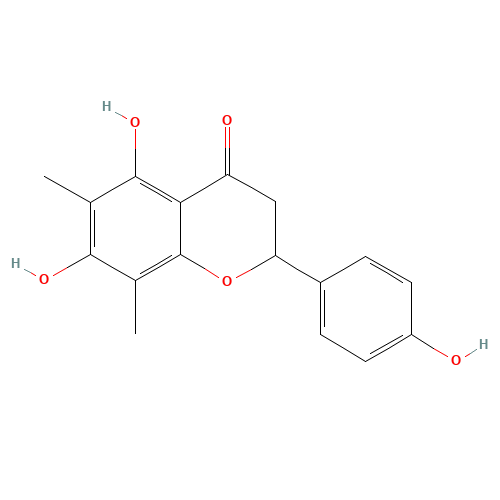 Farrerol (CAS: 24211-30-1) - Chemical Structure and Molecular Formula 