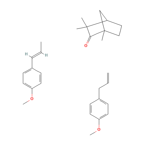 GALANGAL ROOT OIL (CAS: 8006-84-6) - Chemical Structure and Molecular Formula 