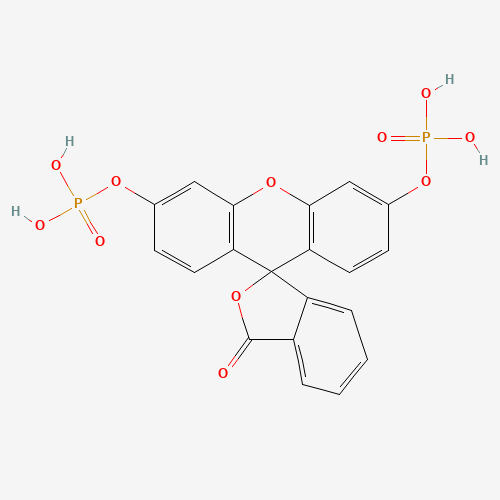 Fluorescein3,6-diphosphate (CAS: 134869-03-7) - Chemical Structure and Molecular Formula 