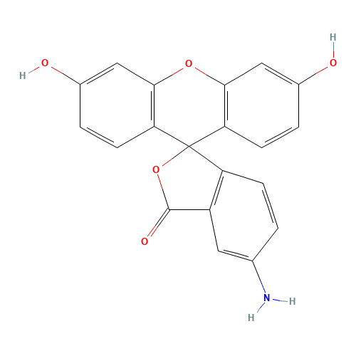 5(6)-Aminofluorescein (CAS: 27599-63-9) - Related Chemical Product