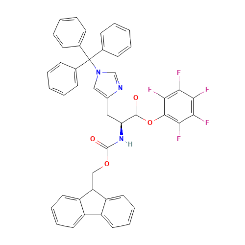 N-Fmoc-N'-Trityl-L-histidine pentafluorophenyl ester (CAS: 109434-24-4) - Related Chemical Product