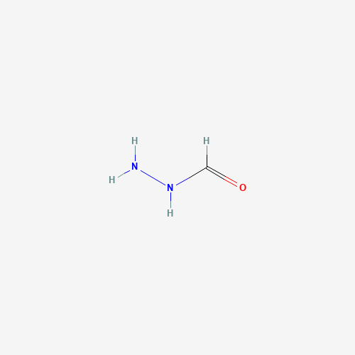 Formylhydrazine (CAS: 624-84-0) - Chemical Structure and Molecular Formula 