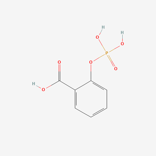 2-CARBOXYPHENYL PHOSPHATE (CAS: 6064-83-1) - Chemical Structure and Molecular Formula 