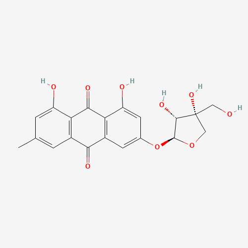 FRANGULIN B (CAS: 14101-04-3) - Chemical Structure and Molecular Formula 