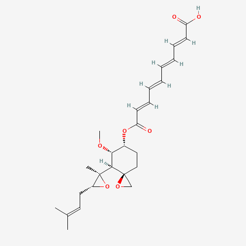 FUMAGILLIN (CAS: 23110-15-8) - Chemical Structure and Molecular Formula 