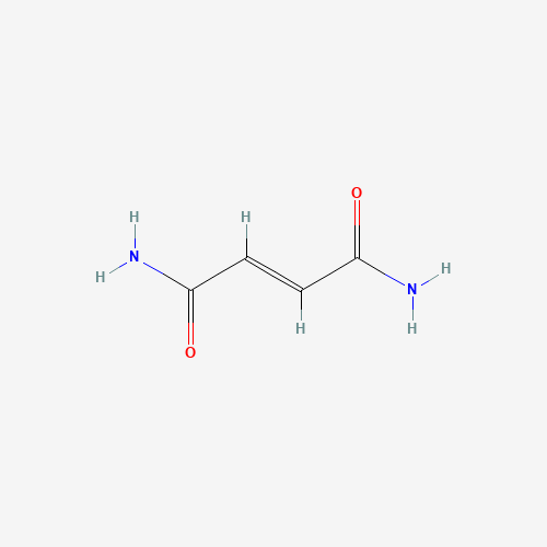 FUMARAMIDE (CAS: 627-64-5) - Chemical Structure and Molecular Formula 