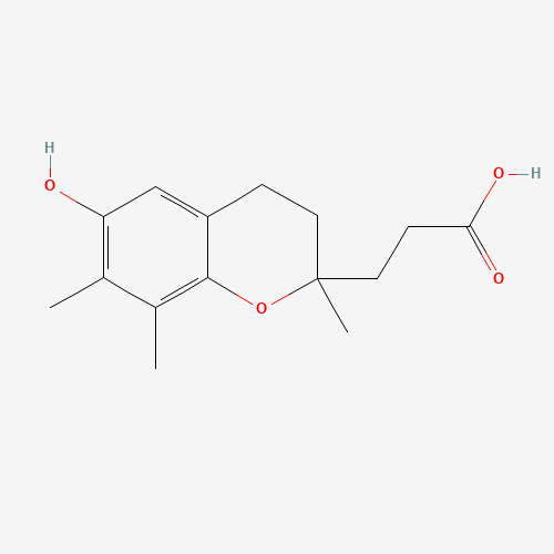 2,7,8-TRIMETHYL-2-(BETA-CARBOXY-ETHYL)-6-HYDROXYCHROMAN (CAS: 178167-75-4) - Related Chemical Product