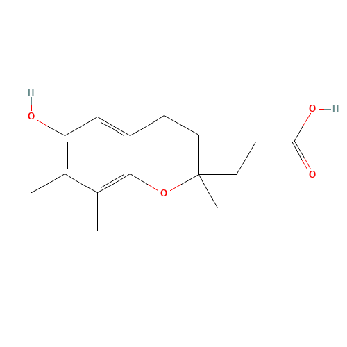2,7,8-TRIMETHYL-2-(BETA-CARBOXY-ETHYL)-6-HYDROXYCHROMAN (CAS: 178167-75-4) - Related Chemical Product