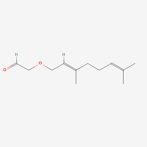 (E)-[(3,7-dimethyl-2,6-octadienyl)oxy]acetaldehyde (CAS: 65405-73-4) - Related Chemical Product