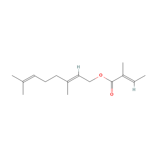 Geranyl tiglate (CAS: 7785-33-3) - Related Chemical Product