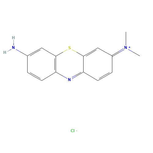 Giemsa stain (CAS: 51811-82-6) - Chemical Structure and Molecular Formula 