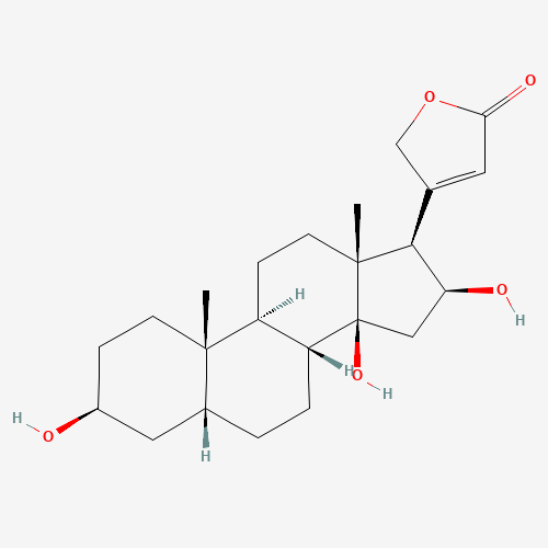 GITOXIGENIN (CAS: 545-26-6) - Chemical Structure and Molecular Formula 