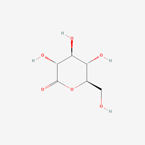 delta-Gluconolactone (CAS: 90-80-2) - Chemical Structure and Molecular Formula 