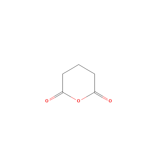 Glutaric anhydride (CAS: 108-55-4) - Chemical Structure and Molecular Formula 