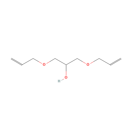 GLYCEROL ALPHA,ALPHA'-DIALLYL ETHER (CAS: 17018-07-4) - Chemical Structure and Molecular Formula 
