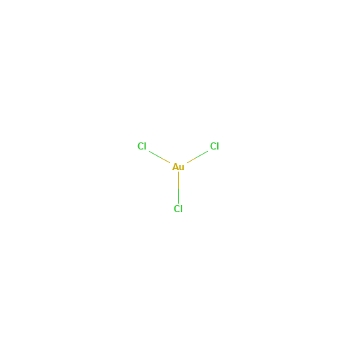 Gold trichloride (CAS: 13453-07-1) - Chemical Structure and Molecular Formula 