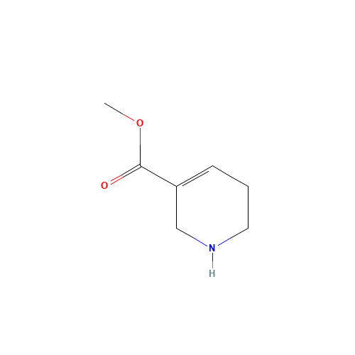GUVACOLINE,HYDROBROMIDE (CAS: 495-19-2) - Chemical Structure and Molecular Formula 