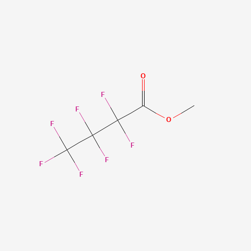 METHYL HEPTAFLUOROBUTYRATE (CAS: 356-24-1) - Chemical Structure and Molecular Formula 