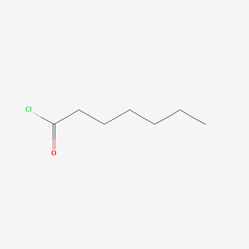 Heptanoyl chloride (CAS: 2528-61-2) - Chemical Structure and Molecular Formula 