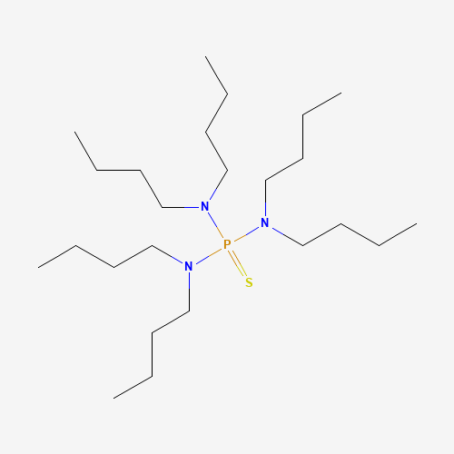 HEXABUTYLTHIOPHOSPHORAMIDE (CAS: 3949-47-1) - Chemical Structure and Molecular Formula 