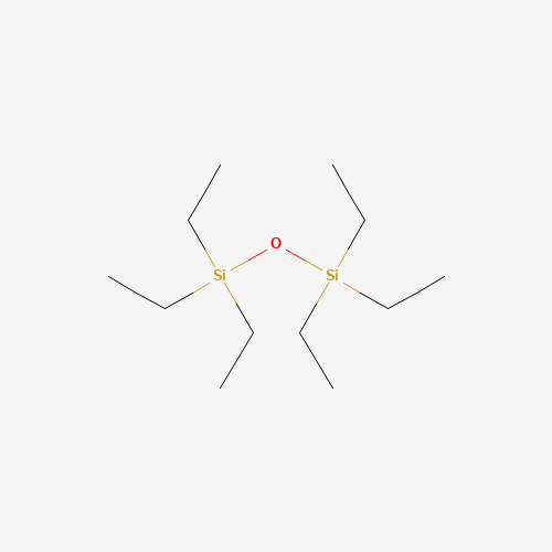 HEXAETHYLDISILOXANE (CAS: 994-49-0) - Chemical Structure and Molecular Formula 