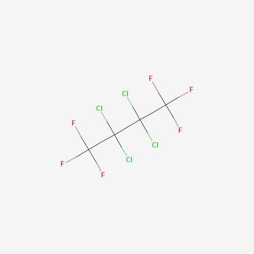 HEXAFLUORO-2,2,3,3-TETRACHLOROBUTANE (CAS: 375-34-8) - Chemical Structure and Molecular Formula 