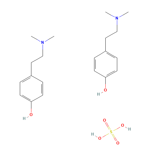 HORDENINE SULFATE (CAS: 622-64-0) - Related Chemical Product