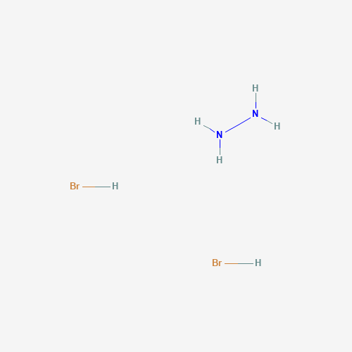 HYDRAZINE DIHYDROBROMIDE (CAS: 23268-00-0) - Chemical Structure and Molecular Formula 