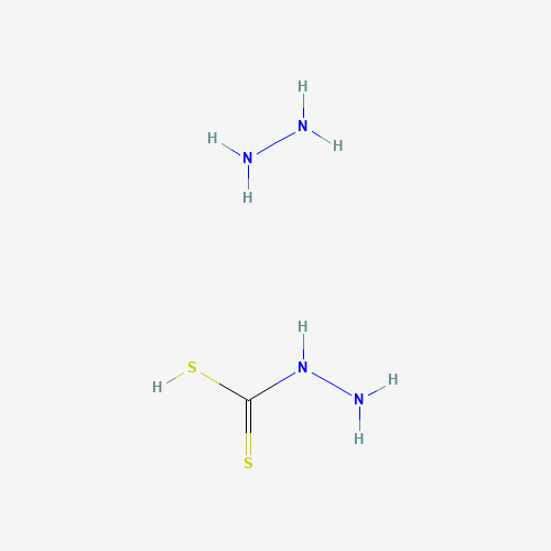 HYDRAZINE-1-CARBODITHIOIC ACID HYDRAZINE (CAS: 20469-71-0) - Chemical Structure and Molecular Formula 