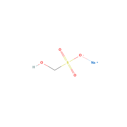 Sodium formaldehyde bisulfite (CAS: 870-72-4) - Chemical Structure and Molecular Formula 