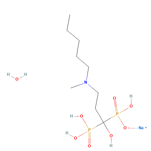 [1-Hydroxy-3-(methylpentylamino)-propylidene]bisphosphonic acid sodium salt (CAS: 138926-19-9) - Related Chemical Product