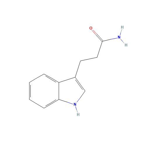 INDOLE-3-PROPIONAMIDE (CAS: 5814-93-7) - Related Chemical Product