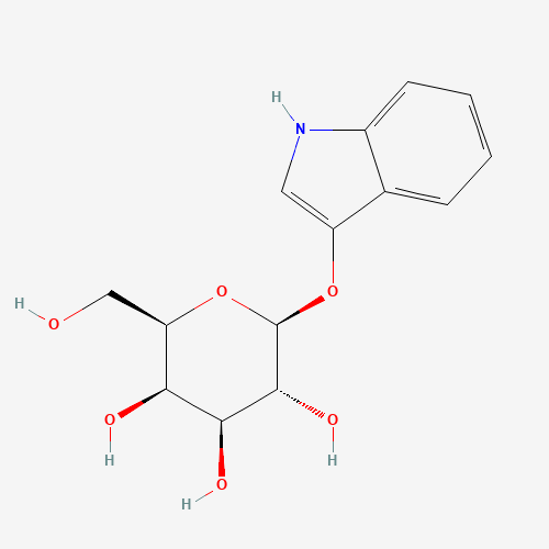 3-Indoxyl-beta-D-galactopyranoside (CAS: 126787-65-3) - Chemical Structure and Molecular Formula 