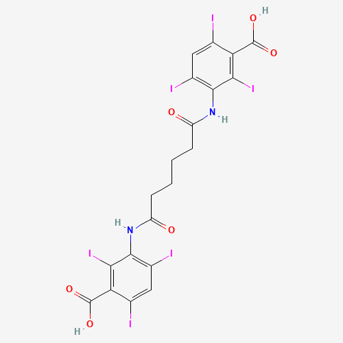 IODIPAMIDE (CAS: 606-17-7) - Chemical Structure and Molecular Formula 