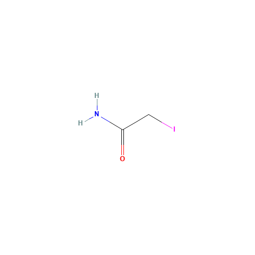 2-Iodoacetamide (CAS: 144-48-9) - Chemical Structure and Molecular Formula 