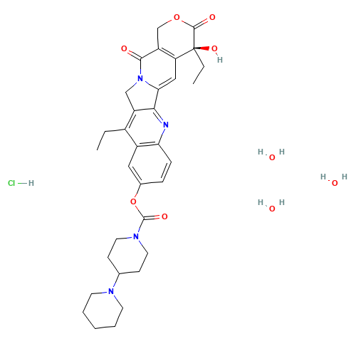 Irinotecan hydrochloride trihydrate (CAS: 136572-09-3) - Related Chemical Product